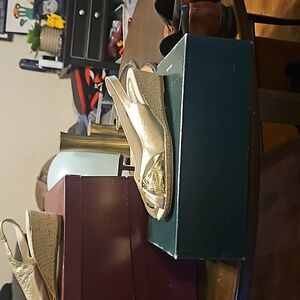 Rangoni Amalfi wedge platinum 6.5